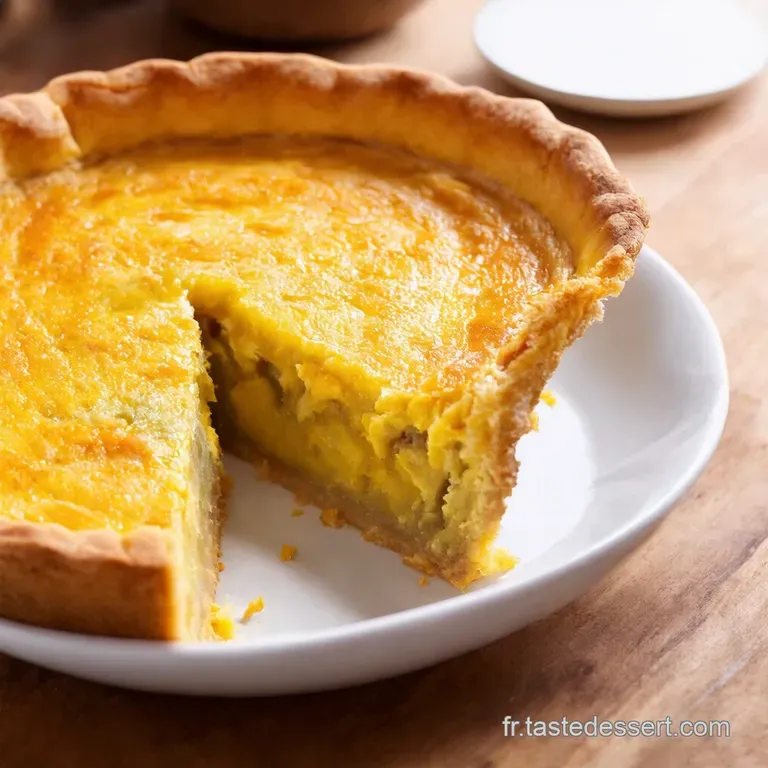 Quiche Aux Poireaux Le Classique Revisit&eacute; presentation