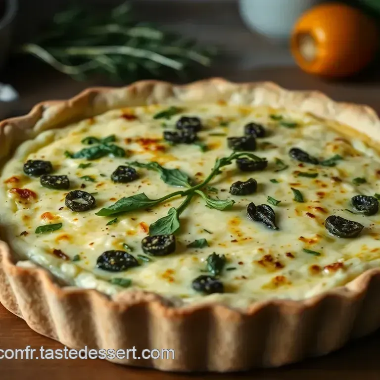 Quiche &Eacute;pinard Ricotta &ndash; La Magie de la Gastronomie Fran&ccedil;aise