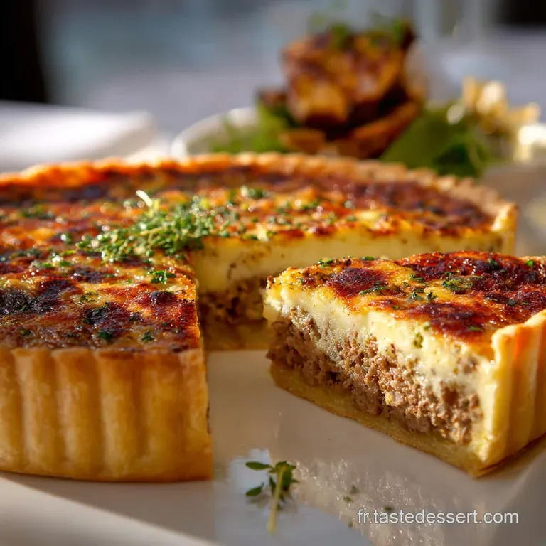 La Quiche Hach&eacute;e de Bistro Le R&eacute;confort Ultime dun Classique