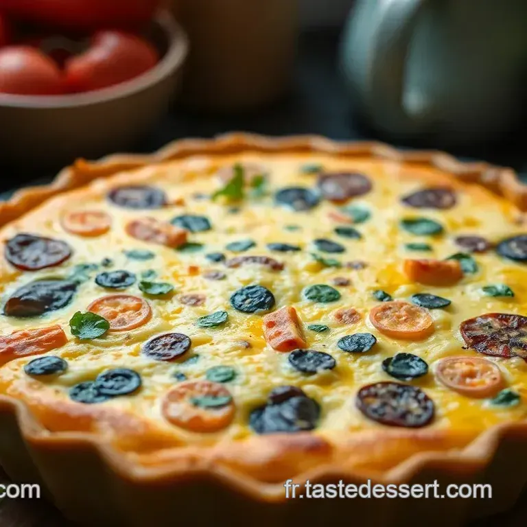 Quiche L&eacute;gume: Un Jardin dans une Tarte