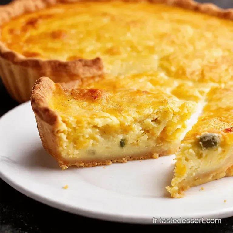 Quiche Lorraine Sans P&acirc;te L&eacute;l&eacute;gance Simplifi&eacute;e presentation