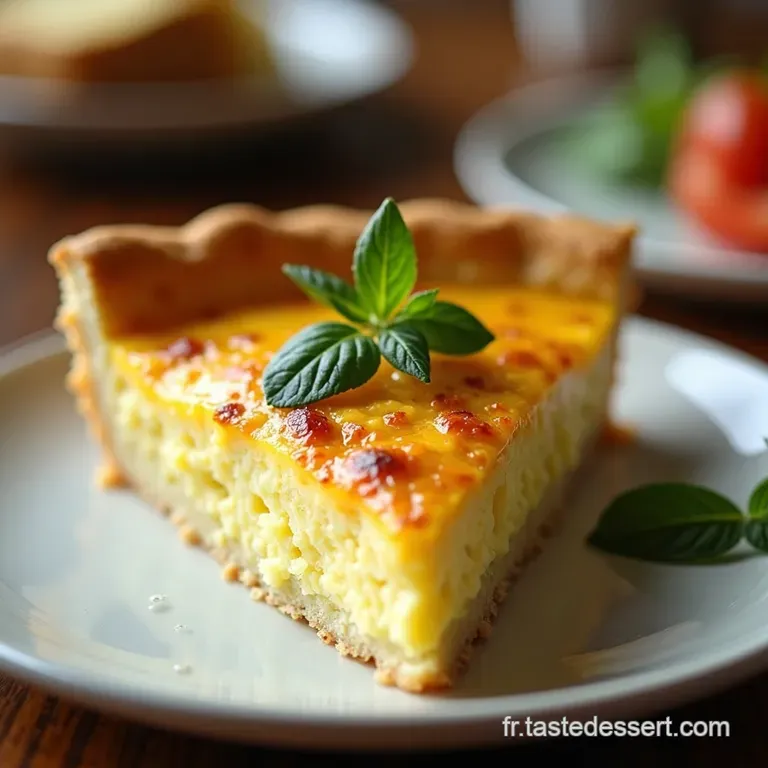 Quiche Lorraine Traditionnelle