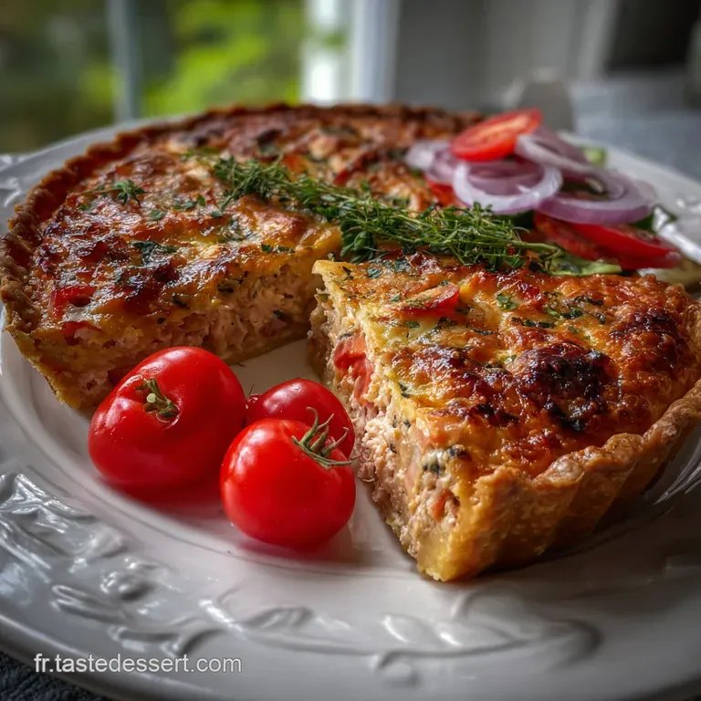 La Quiche Thon Tomates Et Moutarde Qui Ne Rate Jamais