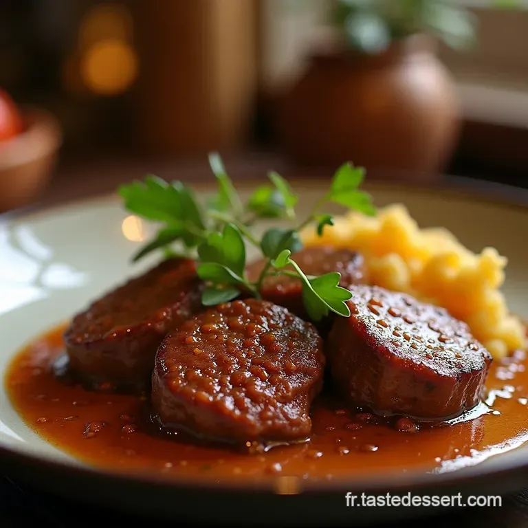 Le Rago&ucirc;t Bourguignon Express B&oelig;uf Fondant Aux Joyeuset&eacute;s Du Potager presentation