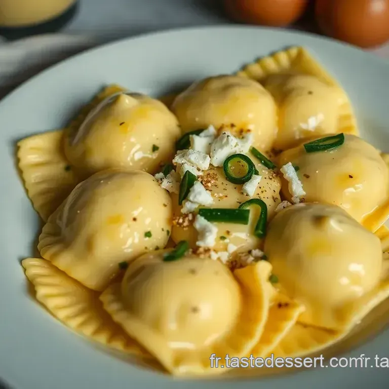 Raviolis &agrave; la Ricotta et aux &Eacute;pinards: une &Eacute;vasion Italienne &agrave; la Maison