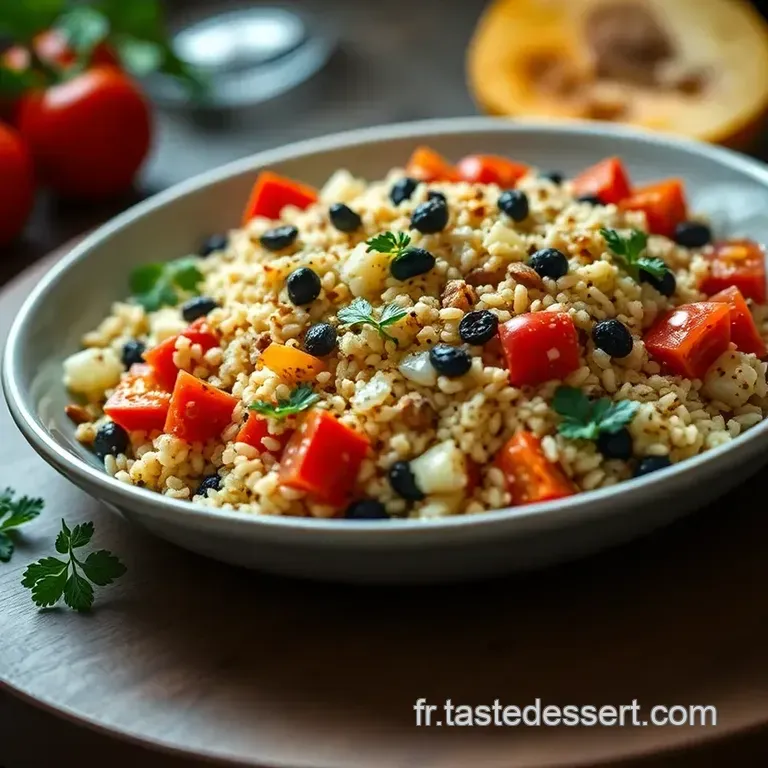 Recette Du Taboul&eacute; De Yotam Ottolenghi presentation
