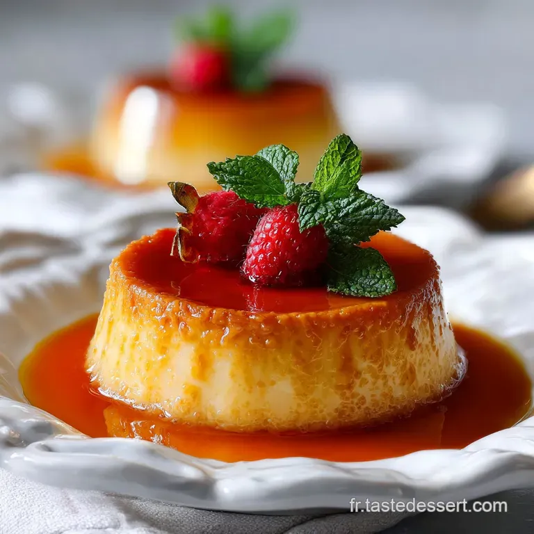 Recette Flan Caramel aux &OElig;ufs Traditionnelle