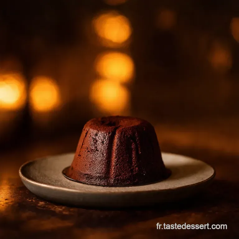 Recette Fondant Au Chocolat C&oelig;ur Coulant Inratable presentation