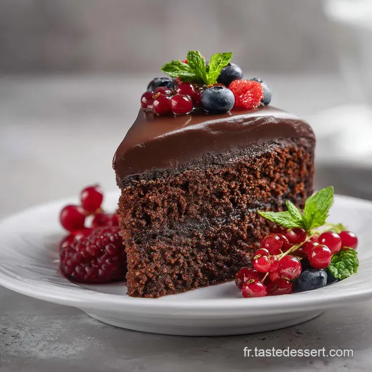 Recette de G&acirc;teau au Chocolat : Intense et Fondant