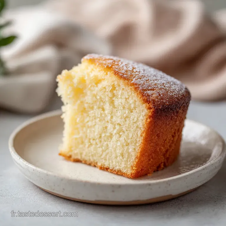 Recette G&acirc;teau Simple Moelleux au Yaourt