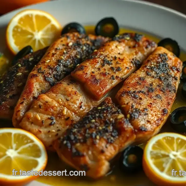 Recettes Lieu Noir aux Agrumes : Un Délice de la Mer à Partager