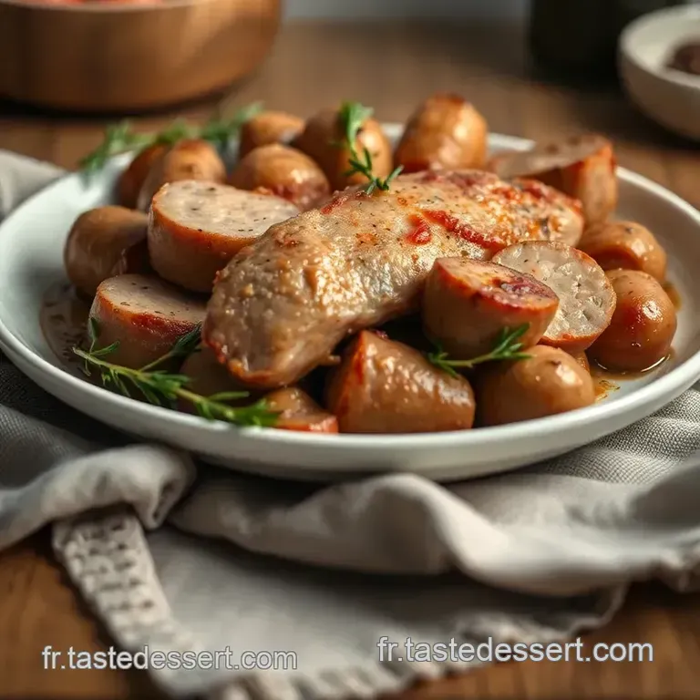 Recette : Saucisses Grill&eacute;es Parfaites presentation