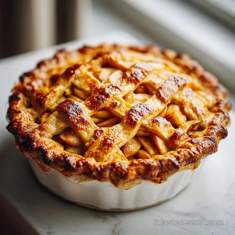 Recette Tarte aux Pommes Croustillante