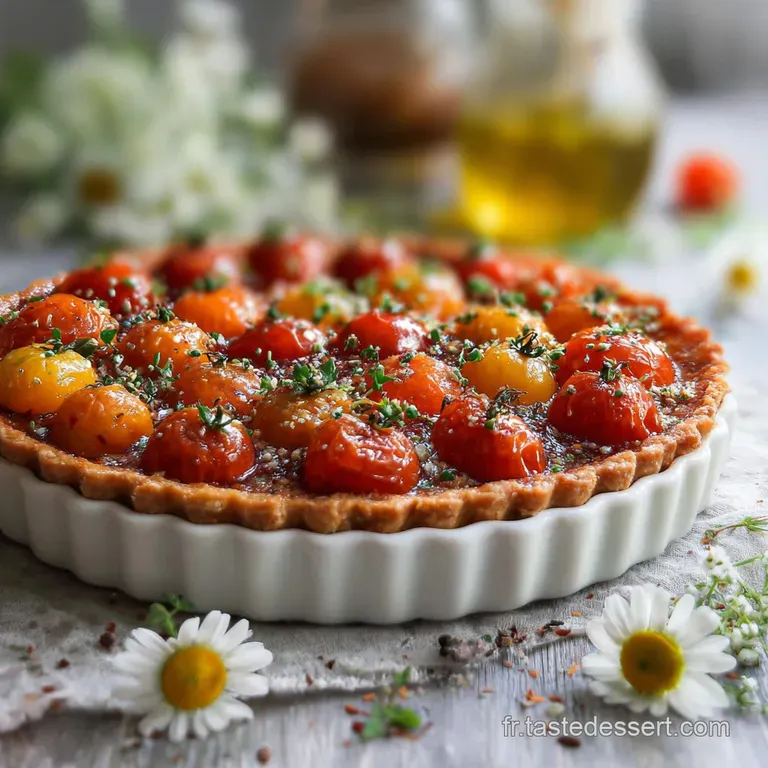 Recette Tarte Tomate Traditionnelle Croustillante