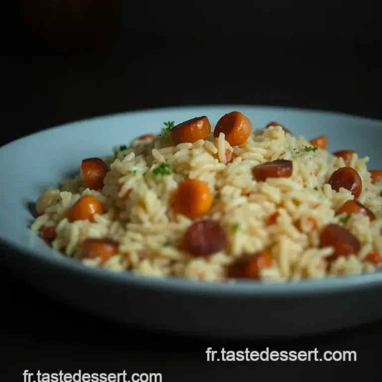 Risotto Chorizo Et Crevettes : Un Voyage Gourmet &Agrave; Travers L&rsquo;espagne presentation