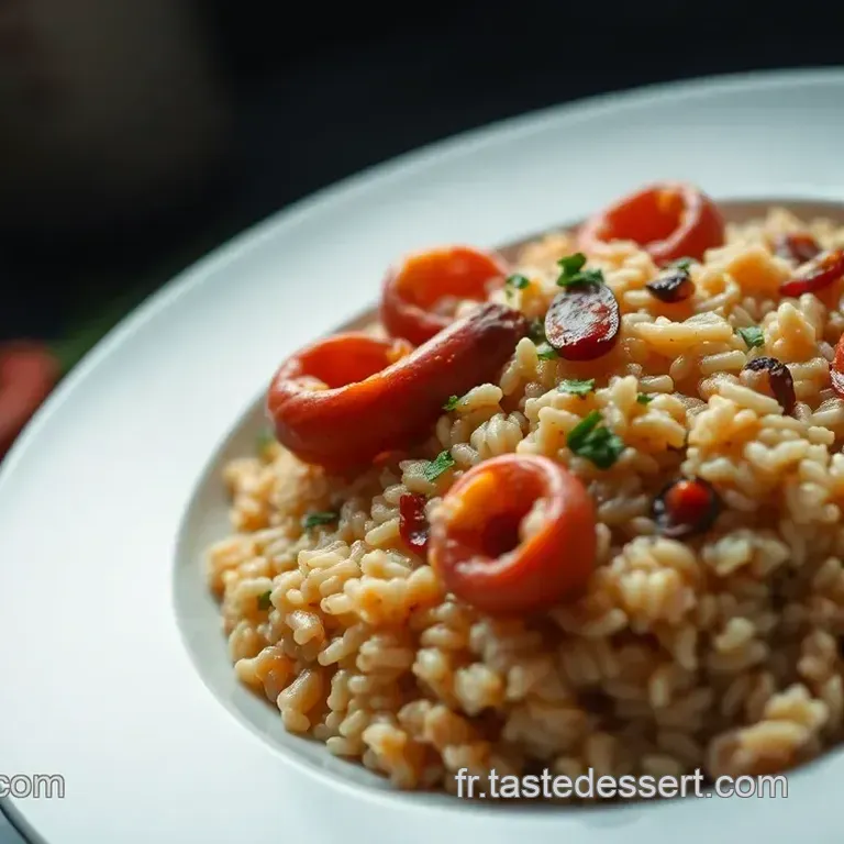 Risotto Chorizo et Crevettes : Un Voyage Gourmet &agrave; Travers l&rsquo;Espagne