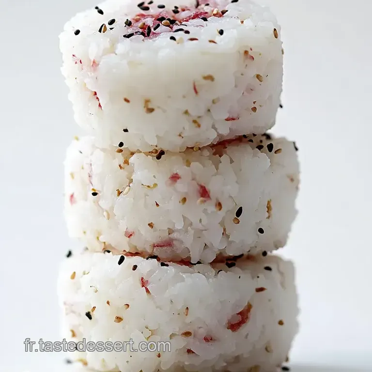 Riz &Agrave; Sushi Parfait - the Art of Perfect Sushi Rice presentation