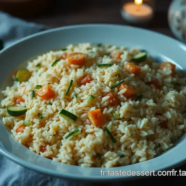 Riz aux Courgettes Savoureux