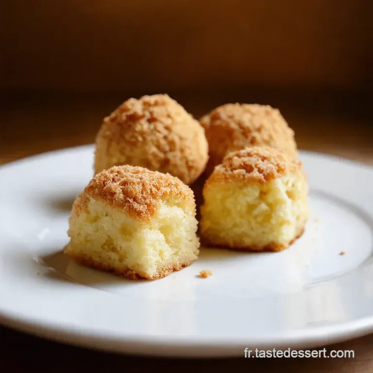 Rochers Coco Perle Nuage Croustillant &Agrave; La Noix De Coco presentation