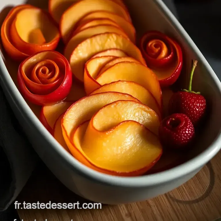Roses Feuillet&eacute;es Aux Pommes : Le Secret D un Dessert &Eacute;poustouflant presentation