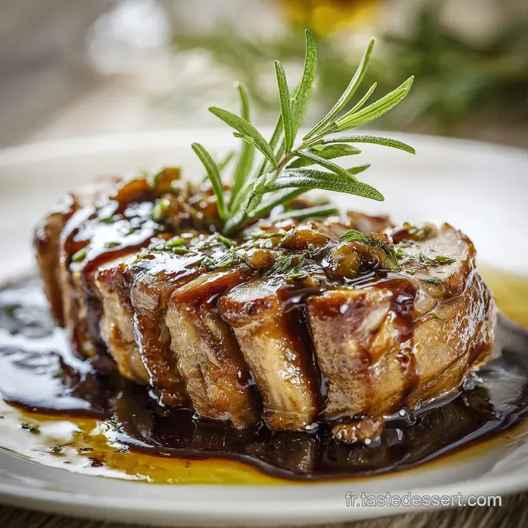 R&ocirc;ti De Porc Fa&ccedil;on Toscane : Le Secret Arista presentation