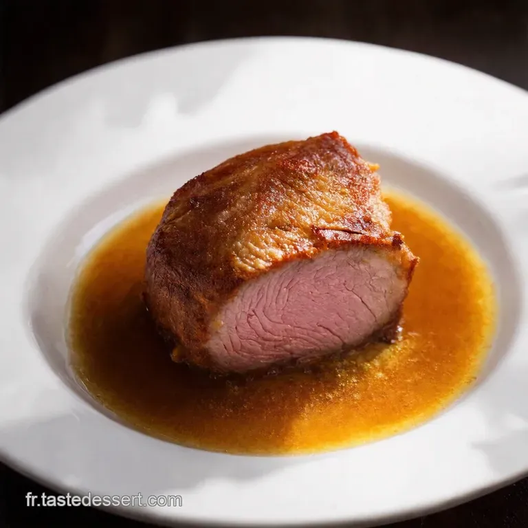 Rouelle de Porc Confite au Cidre