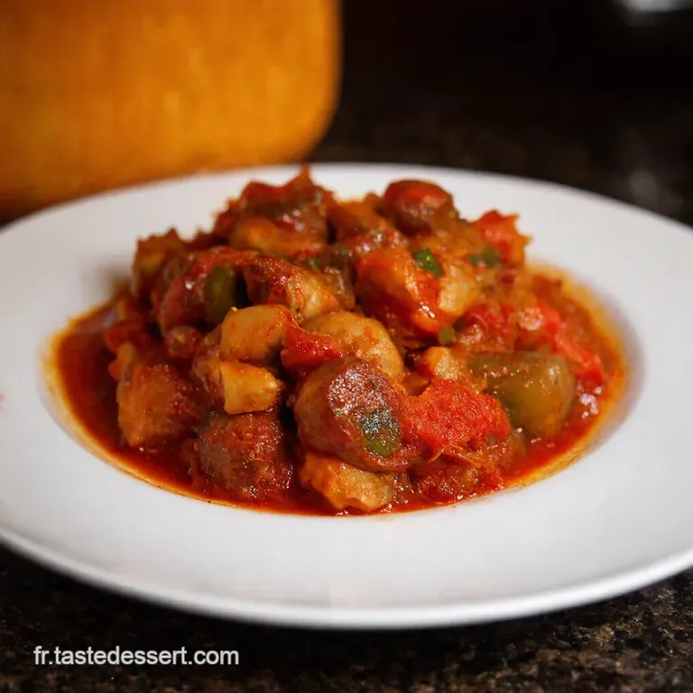 Rougail Saucisse Le Go&ucirc;t Ensoleill&eacute; De La R&eacute;union presentation
