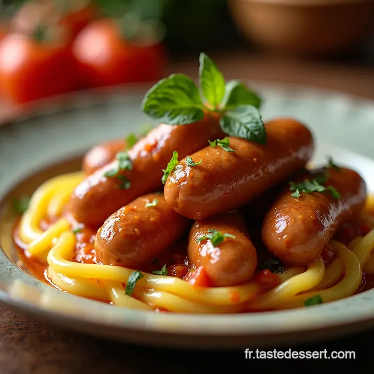 Rougail Saucisses R&eacute;unionnais Un Voyage Cr&eacute;ole Dans Votre Assiette presentation