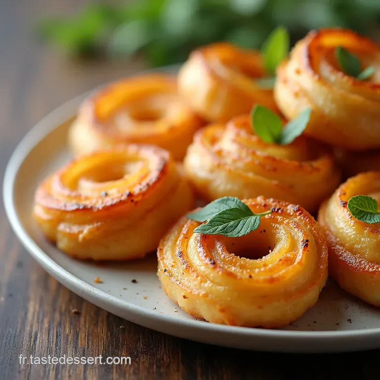 Rouleaux Feuillet&eacute;s aux Pommes Minute Papillon