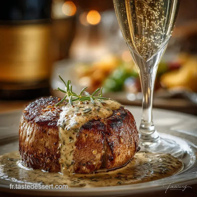 Noix de SaintJacques R&ocirc;ties Pur&eacute;e de C&eacute;leriRave Truff&eacute;e Sauce Champagne