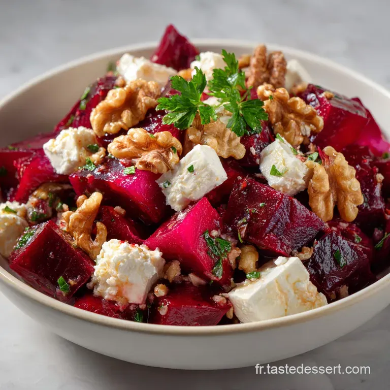 Salade Betterave Crue Feta : La Recette Fra&icirc;che Et Croquante presentation