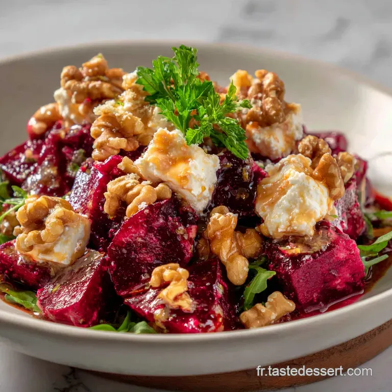 Salade betterave crue feta : La recette fra&icirc;che et croquante