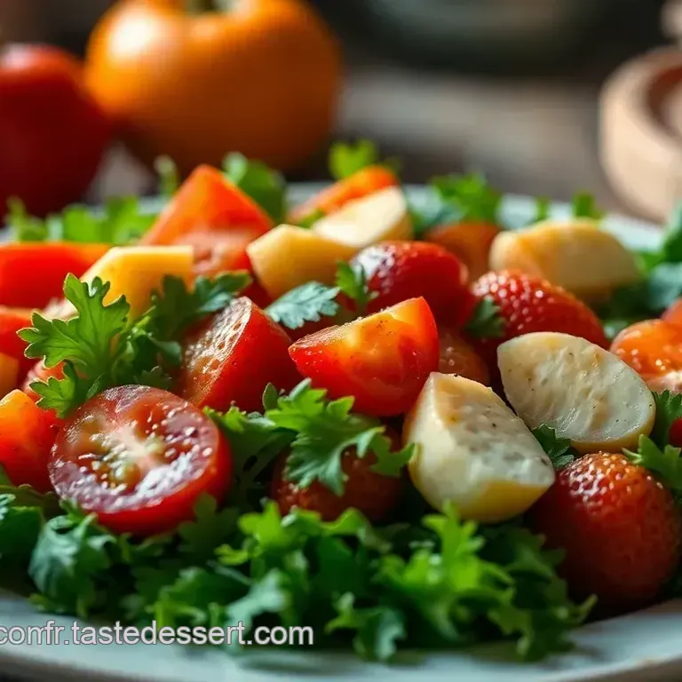 Salade Color&eacute;e de Saison : Fruits et L&eacute;gumes Frais de notre Terroir