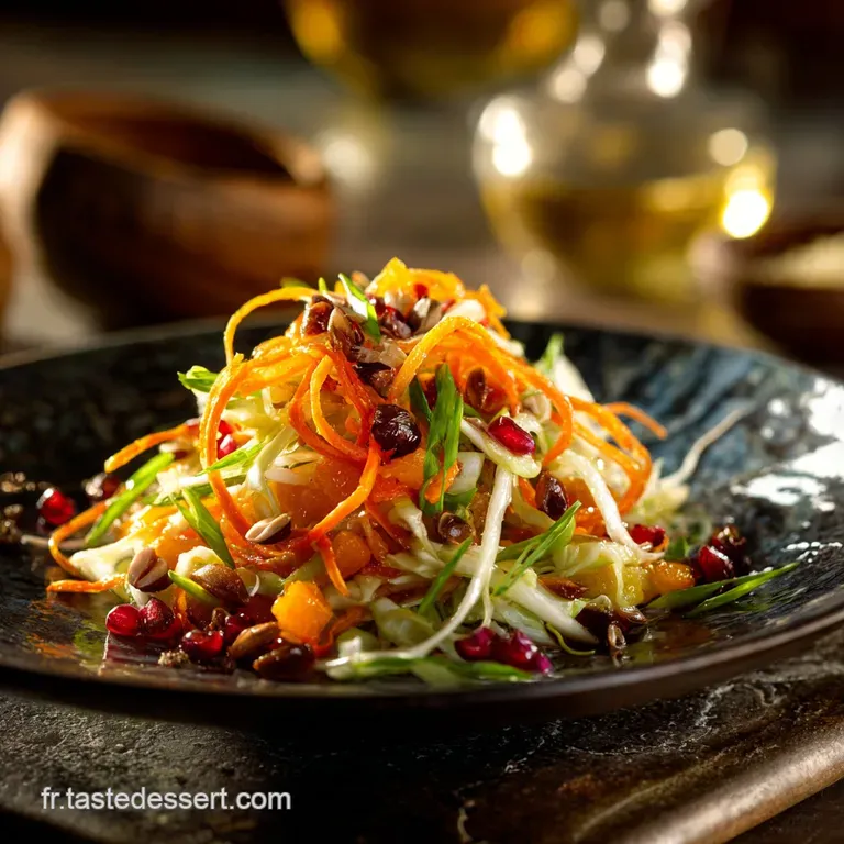 Salade de Chou Chinois Croquante LImp&eacute;riale Croquant Exquis en 25 Min