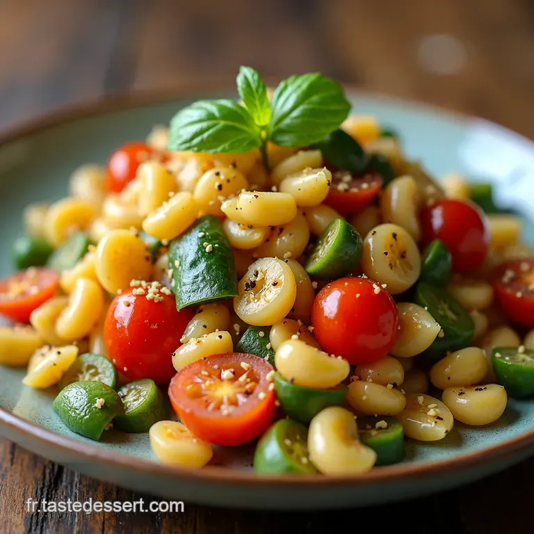 Salade de Lentilles aux L&eacute;gumes Fra&icirc;ches