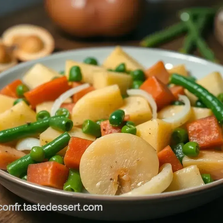 Salade de Pommes de Terre &agrave; la Fran&ccedil;aise