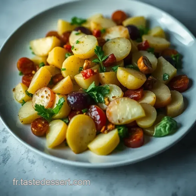 Salade De Pommes De Terre &Agrave; La Ottolenghi: Un Classique Revisit&eacute; presentation