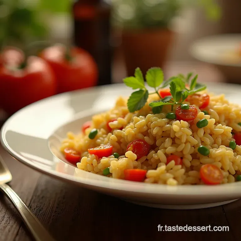Salade De Riz Au Thon La Classique Facile presentation