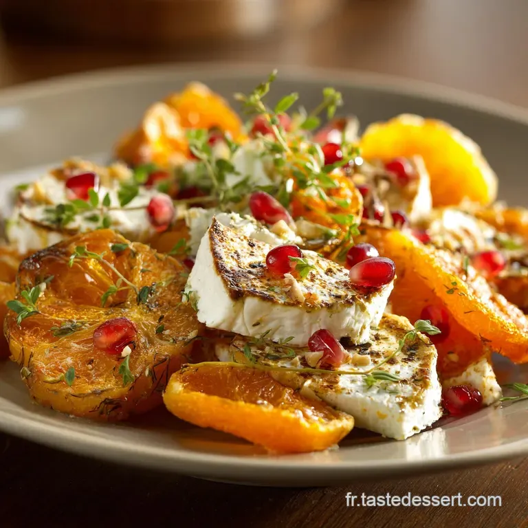 Salades dhiver : Le Grand Cru Ti&egrave;de de Courge R&ocirc;tie et Ch&egrave;vre Chaud