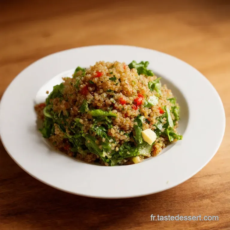 Salade Quinoa Coup De Foudre presentation