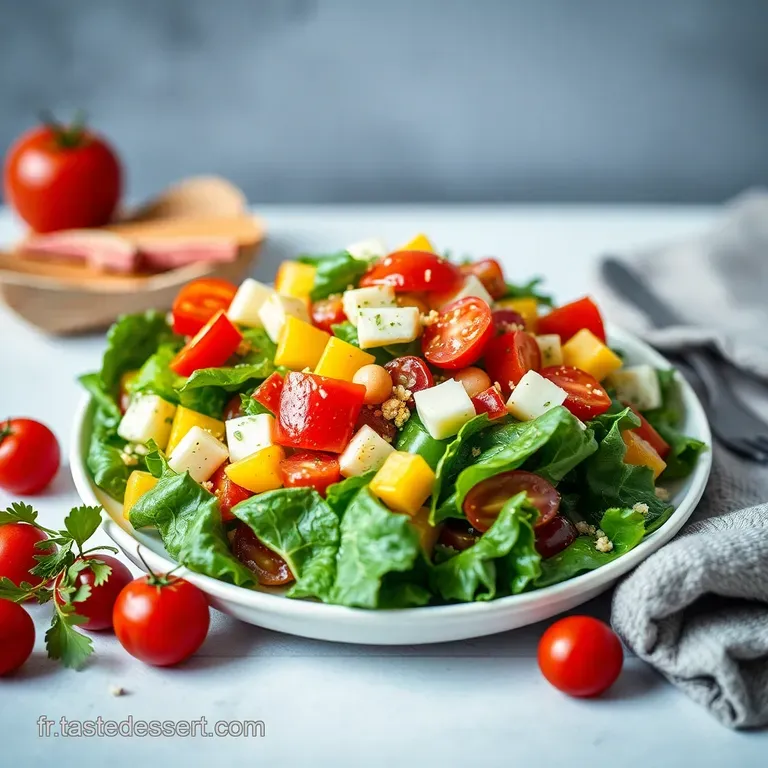 Salade Tricolore Addictive: Le Haricot Nouvelle Vague!