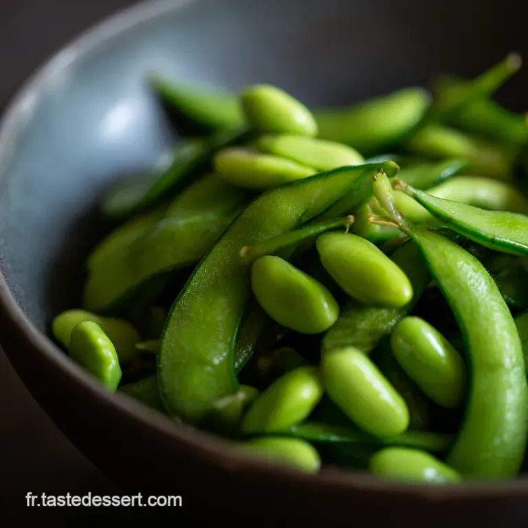 Salade Verte Bluffante: Haricots Verts & Edamame presentation