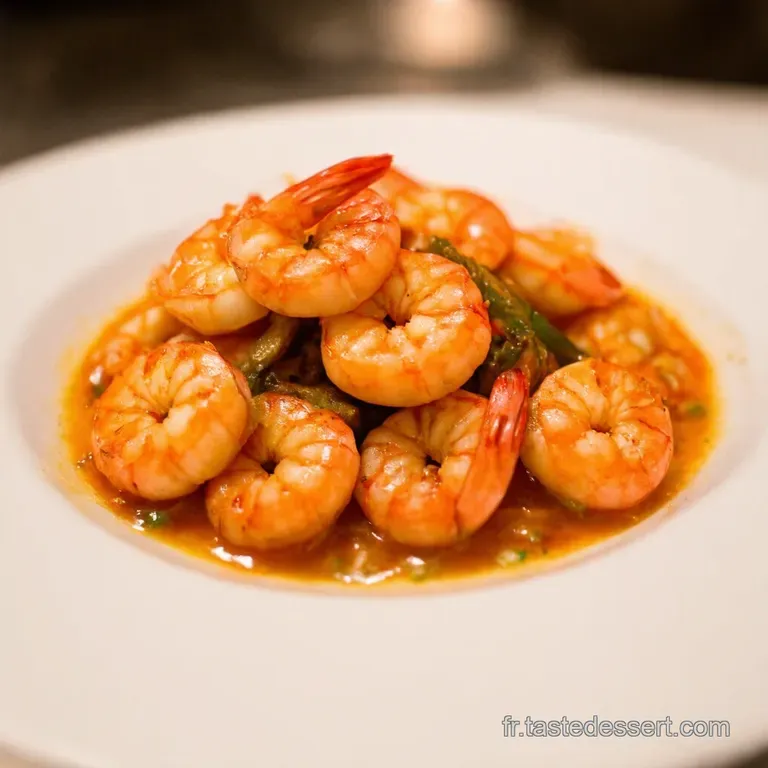 Samoussas Croustillants Aux Crevettes Et &Agrave; Lail presentation