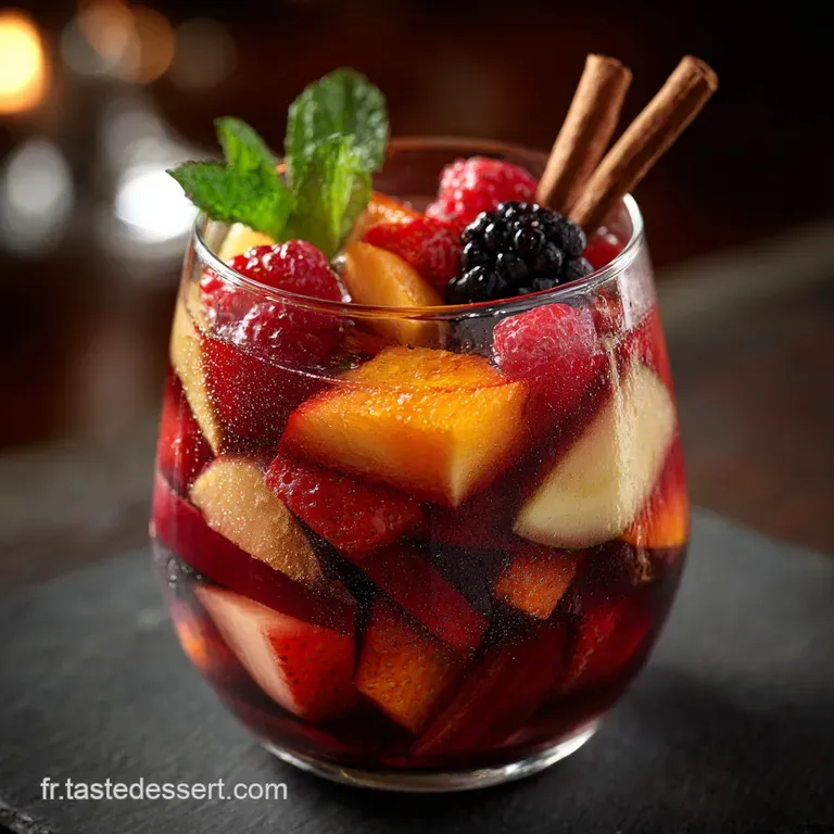 Sangria Dautomne : Recette Facile Du Chai &Eacute;pic&eacute; Au Calvados presentation