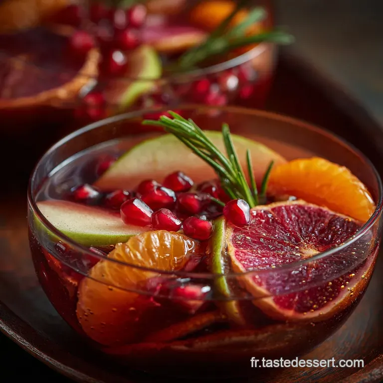 Sangria dautomne : Recette facile du Chai &Eacute;pic&eacute; au Calvados