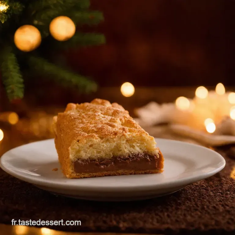 Sapin Gourmand Au Nutella Scintillant De Perles Sucr&eacute;es presentation