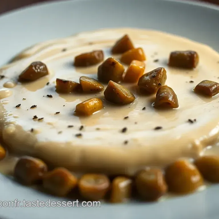 Sauce Morilles Cr&eacute;meuse aux Champignons