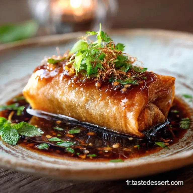 La Sauce Nuocm&acirc;m Signature L&eacute;quilibre Parfait Pour Nems Et Rouleaux presentation