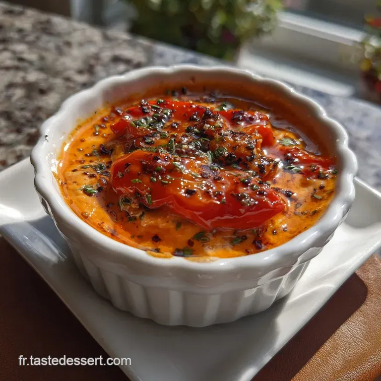 Sauce Poivrons Grills Et Ricotta Une | Le Secret des P&acirc;tes Gastronomiques