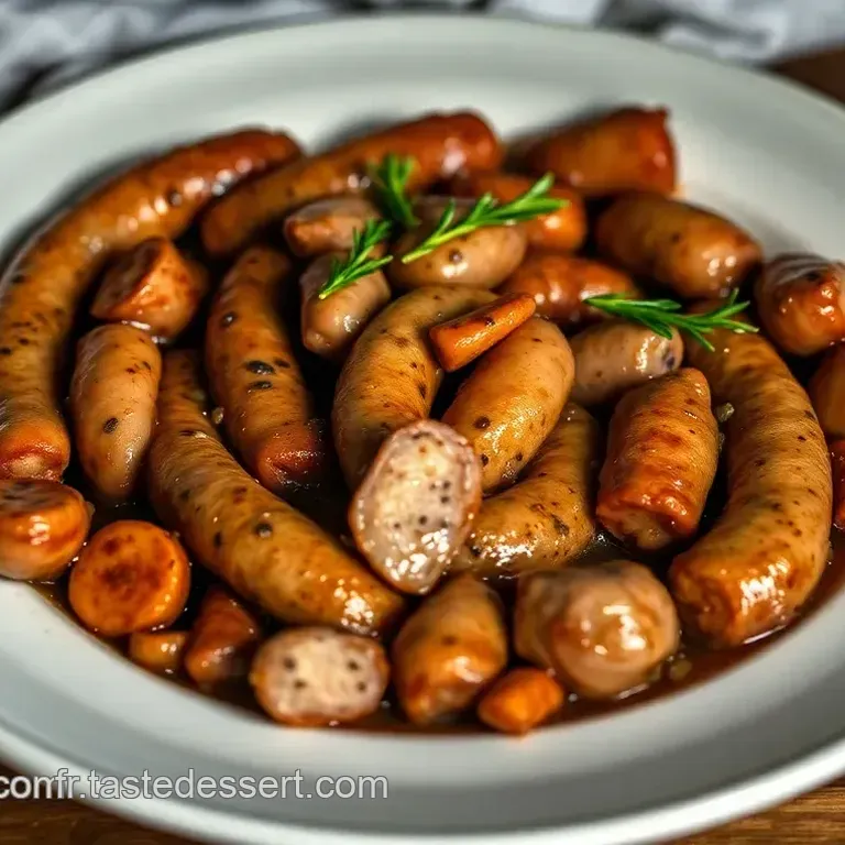 Saucisses de Strasbourg Maison